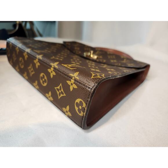 SOLD Louis Vuitton Monogram Vintage Malsherbes Top Handle Bag Made in France - Picture 7 of 15